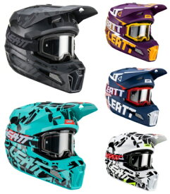 Leatt リアット Moto 3.5 V23 Helmet Kit ゴーグル付きモトクロスヘルメット オフロードヘルメット ライダー バイク ツーリングにも かっこいい おすすめ (AMACLUB)