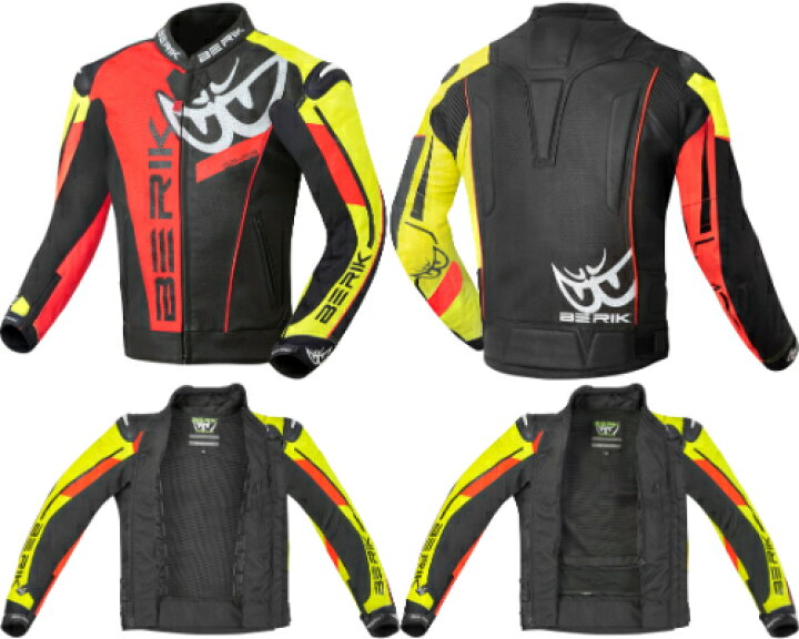 楽天市場】Berik ベリック VisionGP Motorcycle Leather Jacket レザー 
