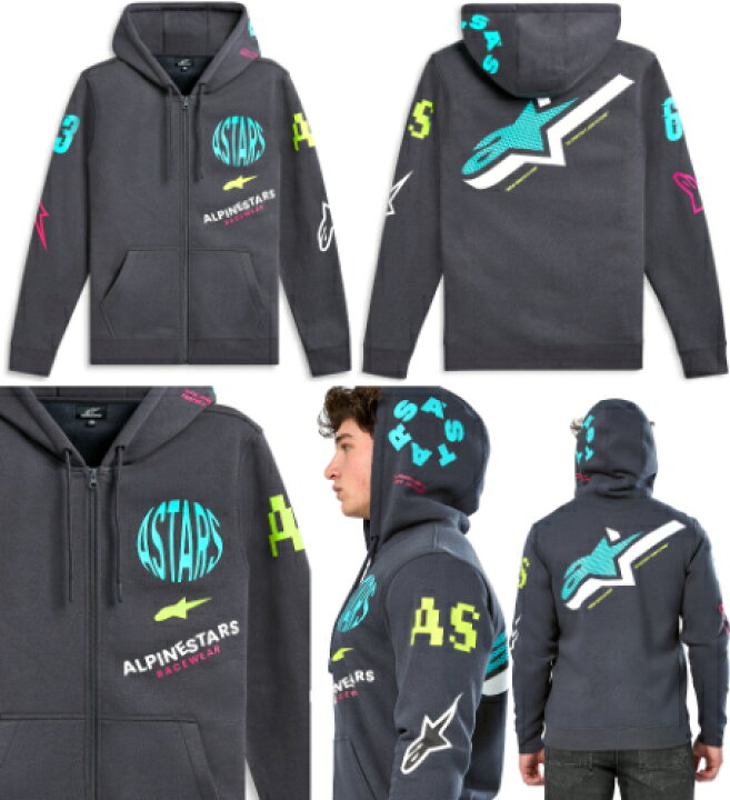 楽天市場】Alpinestars アルパインスター Variegate Zip Hoodie 