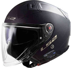 \全品1000円クーホン゜★10/27(月)限定/LS2 エルエスツー OF603 Infinity II - LS2 Intercom 4X Bundle ジェットヘルメット バイク用インカムシステムセット インナーサンバイザー バイク オートバイ ツー