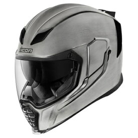 【3XLまで】【ダブルバイザー】Icon アイコン Airflite Quicksilver Full Face Helmet フルフェイスヘルメット オンロード バイク レーシング ツーリング 大きいサイズあり かっこいい おすすめ (AMACLUB)