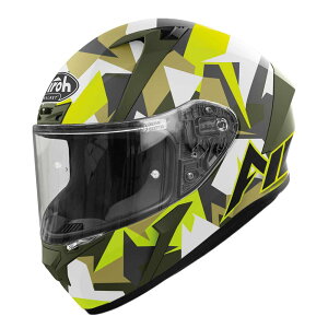 _Si2500~N[zK20`11/4^Airoh AC[ Valor Army Full Face Helmet ttFCXwbg I[h oCN [VO c[O   (AMACLUB)
