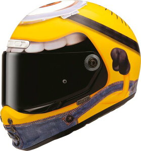 HJC GC`WFCV[ V10 Stuart Minions Universal Helmet ttFCXwbg C_[ oCN I[goC [VO c[O X ɂ   (AMACLUB)