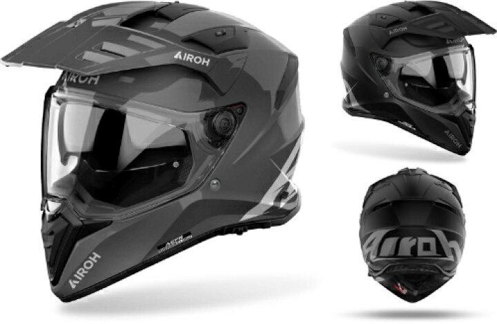 楽天市場】Airoh アイロー Bandit Enduro Helmet モトクロスヘルメット 