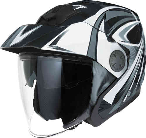 バイク ヘルメット オープンフェイス サンバイザーの人気商品・通販