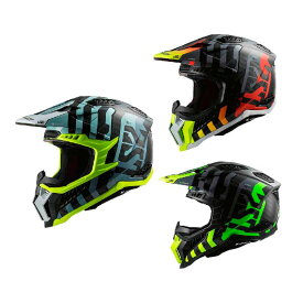 LS2 エルエスツー MX703 X-Force Barrier Carbon モトクロスヘルメット オフロードヘルメット ライダー バイク かっこいい おすすめ (AMACLUB)
