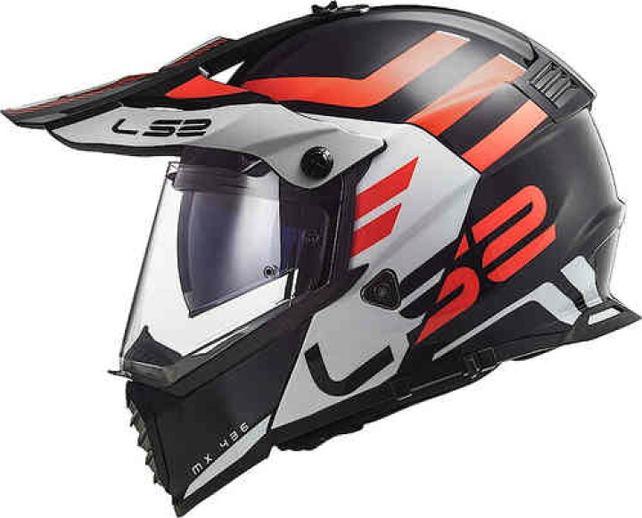 楽天市場】【ダブルバイザー】LS2 エルエスツー MX436 Pioneer Evo 