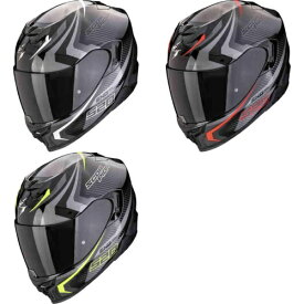 Scorpion スコーピオン Exo-520 Evo Air Terra Helmet フルフェイスヘルメット サンバイザー ライダー バイク レーシング ツーリングにも かっこいい おすすめ (AMACLUB)