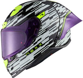 Nexx ネックス X.R3R Glitch Racer Helmet フルフェイスヘルメット ライダー バイク レーシング ツーリングにも かっこいい おすすめ (AMACLUB)