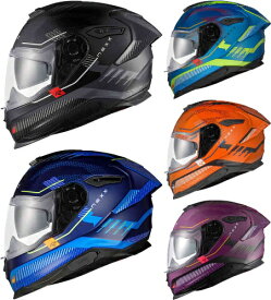 【ダブルバイザー】Nexx ネックス Y.100R Baron Helmet フルフェイスヘルメット サンバイザー ライダー バイク レーシング ツーリングにも かっこいい おすすめ (AMACLUB)