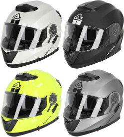 【フィリップアップ】【ダブルバイザー】Acerbis アチェルビス Serel Solid 2024 Helmet フルフェイスヘルメット モジュラーヘルメット サンバイザー バイク ツーリング にも おすすめ(AMACLUB)