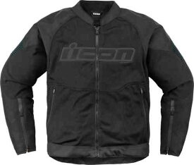 【3XLまで】Icon アイコン Overlord3 Mesh Solid Motorcycle Textile Jacket テキスタイルジャケット バイクウェア ライダー バイク オートバイ レーシング ツーリングにも おすすめ (AMACLUB)
