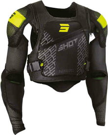 【子供用】Shot Race Gear ショット レース ギア Ultralight 2.0 Kids Protector Jacket プロテクタージャケット 上半身保護 ライダー バイク オフロード モトクロス にも おすすめ (AMACLUB)