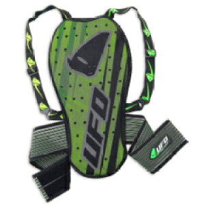 \全品1500円クーホン゜★10/26(日)限定/UFO PS02353-A Back Protector キッズ 子供用 バックプロテクター 背中保護 オフロード モトクロス ライダー バイク ツーリングにも かっこいい おすすめ (AMACLU