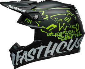 Bell ベル Moto-9S Flex Fasthouse MC Core Motocross Helmet オフロードヘルメット モトクロスヘルメット ライダー バイク かっこいい おすすめ (AMACLUB)