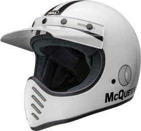 Bell ベル Moto-3 Steve McQueen Motocross Helmet オフロードヘルメット モトクロスヘルメット ライダー バイク かっこいい おすすめ (AMACLUB)