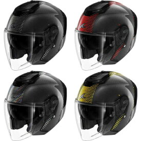 【カーボン】Shark シャーク RS Jet Carbon Ikonik Jet Helmet ジェットヘルメット サンバイザー ライダー バイク オートバイ レーシング ツーリングにも かっこいい おすすめ (AMACLUB)