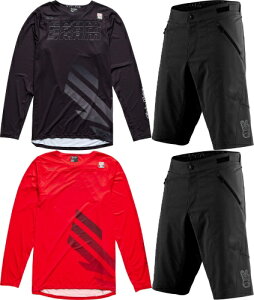 _Si1000~N[zK10/27()^TROY LEE DESIGNS Skyline SRAM Eagle One Bicycle Jersey ]ԒW[W&V[c ㉺Zbg ]ԃEFA [hoCN }EeoCN MTB TCNO 