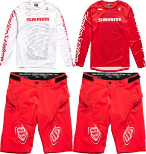 _SiP5{11/30()^TROY LEE DESIGNS Sprint SRAM Shifted Bicycle Jersey ]ԒW[W&V[c ㉺Zbg ]ԃEFA [hoCN }EeoCN MTB TCNO ɂ (AMACLUB)