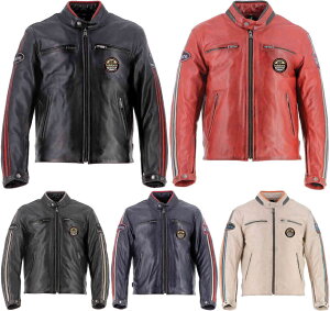 y6XL܂ŁzHelstons wXg Ace 10Ans Motorcycle Leather Jacket U[WPbg CfBOWPbg oCNEFA C_[ oCN I[goC c[Oɂ  (AMACLUB)