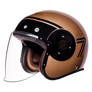 \全品1000円クーホン゜★10/27(月)限定/SMK Retro Seven Open Face Helmet ジェットヘルメット オープンフェイス ライダー バイク ツーリングにも かっこいい おすすめ (AMACLUB)