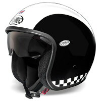 Premier プレミア Helmets Vintage Evo Retro Open Face Helmet ジェットヘルメット オープンフェイス ライダー バイク ツーリングにも かっこいい おすすめ (AMACLUB)