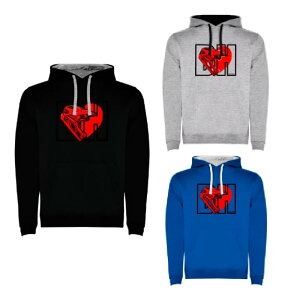 y3XL܂ŁzKruskis I Love Downhill Two-Colour CfBOWPbg p[J[ t[fB oCNEFA [VO c[O ] TCNO AEghA W[ JWA ɂ  (