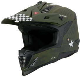 BILT Lux Commander Race Helmet オフロードヘルメット モトクロスヘルメット ライダー バイク にも かっこいい おすすめ (AMACLUB)