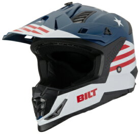BILT Lux Americana Race Helmet オフロードヘルメット モトクロスヘルメット ライダー バイク にも かっこいい おすすめ (AMACLUB)