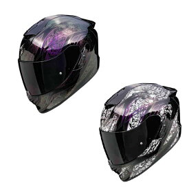 Scorpion スコーピオン Exo-1400 Evo II Air Fantasy Helmet フルフェイスヘルメット サンバイザー ライダー バイク レーシング ツーリングにも かっこいい おすすめ (AMACLUB)