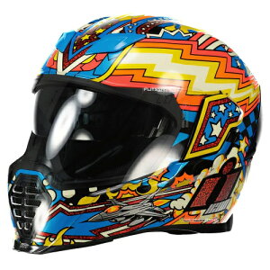 Icon ACR Airflite Fly Boy full face helmet ttFCXwbg C_[ oCN I[goC [VO c[O X ɂ  (AMACLUB)