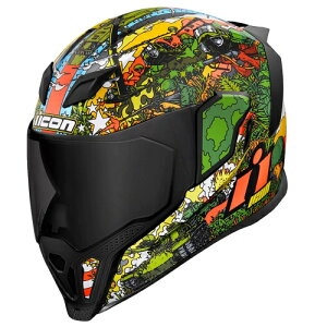 y3XL܂ŁzIcon ACR Airflite GP23 full face helmet ttFCXwbg C_[ oCN I[goC [VO c[O X ɂ 傫TCY  (AMACLUB)