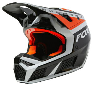 _Si1500~N[z{12/6iy)^Fox Racing tHbNX V3 RS DVIDE Helmet wbg It[h gNXwbg C_[ oCN   (AMACLUB)
