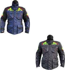 y5XL܂ŁzMUGENRACE Mars waterproof Motorcycle Textile Jacket CfBOWPbg oCNEFA C_[ oCN I[goC c[O Gf[ X ɂ  (AMACLUB)
