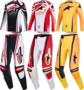 Alpinestars ApCX^[ Techstar Nomur Motocross Jersey gNXW[W It[hW[W ㉺Zbg C_[ oCN  (AMACLUB)