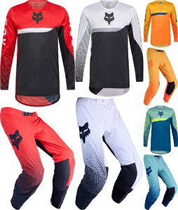 FOX tHbNX Flexair Fracture Motocross Jersey gNXW[W It[hW[W ㉺Zbg C_[ oCN  (AMACLUB)