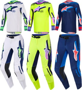 Alpinestars ApCX^[ Supertech Vista Motocross Jersey gNXW[W It[hW[W ㉺Zbg C_[ oCN  (AMACLUB)