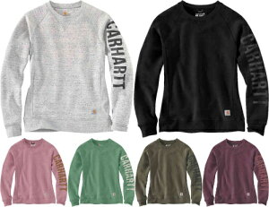 _Si2500~N[zK20`10/14^ypzCarhartt J[n[g Clarksburg Crewneck Ladies Sweatshirt p XEFbgVc oCNEFA C_[ c[O TCNO AEghA J