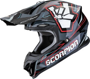 Scorpion XR[sI VX-16 Evo Air Rok Motocross Helmet gNXwbg It[h C_[ oCN   (AMACLUB)