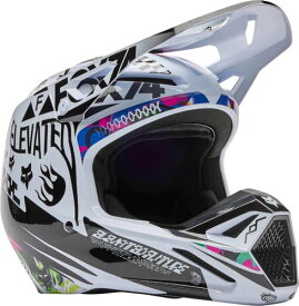 FOX フォックス V1 Image Cosmo Motocross Helmet モトクロスヘルメット オフロード ライダー バイク かっこいい おすすめ (AMACLUB)