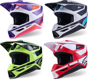 Alpinestars ApCX^[ S-M3 Heat Motocross Helmet gNXwbg It[h C_[ oCN   (AMACLUB)