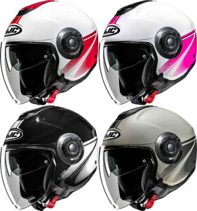 HJC GC`WFCV[ i40N Vision Jet Helmet WFbgwbg I[vtFCX ToCU[ C_[ oCN I[goC c[O X ɂ  (AMACLUB)