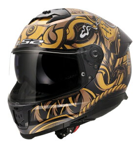 �y3XL�܂ŁzLS2 �G���G�X�c�[ Stream II Samurai Helmet �t���t�F�C�X�w�����b�g ���C�_�[ �o�C�N �I�[�g�o�C ���[�V���O �c�[�����O �X��� �ɂ� �傫���T�C�Y���� �������� (AMACLUB)