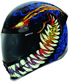 ＼全品2500円+5%OFF★6/5(水)限定／【3XLまで】Icon アイコン Airframe Pro Soul Food Helmet フルフェイスヘルメット ライダー バイク レーシング ツーリングにも かっこいい 大きいサイズあり おすすめ (AMACLUB)