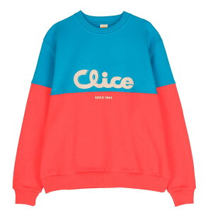 Clice Color-Block 50 Sweatshirt XEFbgVc CfBOWPbg oCNEFA C_[ oCN c[O JWA AEghA ɂ (AMACLUB)
