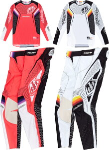 Troy Lee Designs gC[fUC SE Ultra Optic Motocross Jersey gNX It[hEFA W[W&pc ㉺Zbg C_[ oCN c[Oɂ  (AMACLUB)