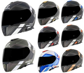 ＼全品3000円OFF★20時～4H限定／【フィリップアップ】Bogotto ボガット F403 Murata flip-up helmet フルフェイスヘルメット サンバイザー ライダー バイク レーシング ツーリングにも かっこいい おすすめ (AMACLUB)