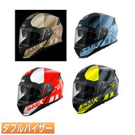 ＼全品1500円クーホン★9/17（木)限定／【4XLまで】【ダブルバイザー】SMK Gullwing Tourleader Modular …
