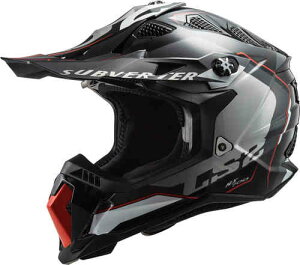 _SiP5{10/30()^y3XL܂ŁzLS2 GGXc[ MX700 Subverter Evo II Arched Motocross Helmet gNXwbg wbg It[h C_[ oCN  傫TCY 