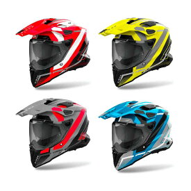 【3XLまで】Airoh アイロー Commander 2 Mavick Motocross Helmet シールド付きオフロードヘルメット モトクロスヘルメット ライダー バイク ツーリングにも かっこいい おすすめ (AMACLUB)